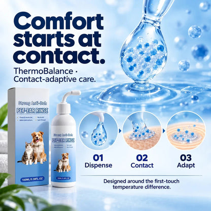 PET-EAR RINSE — ThermoBalance contact-adaptive comfort
